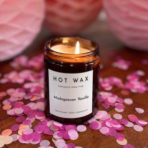 Madagascan Vanilla Scented Soy Wax Candle