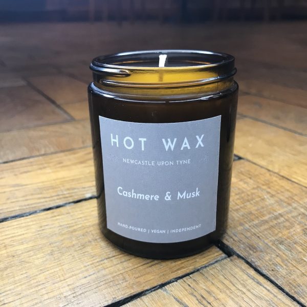 Cashmere & Muskc Scented Soy Candle