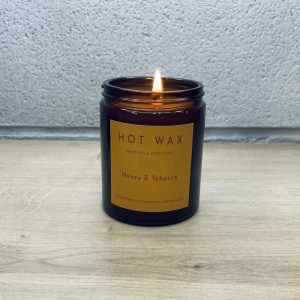 Honey & Tobacco Scented Soy Wax Candle