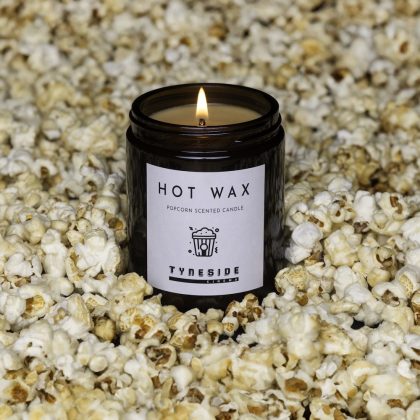 Tyneside Cinema popcorn scented candle
